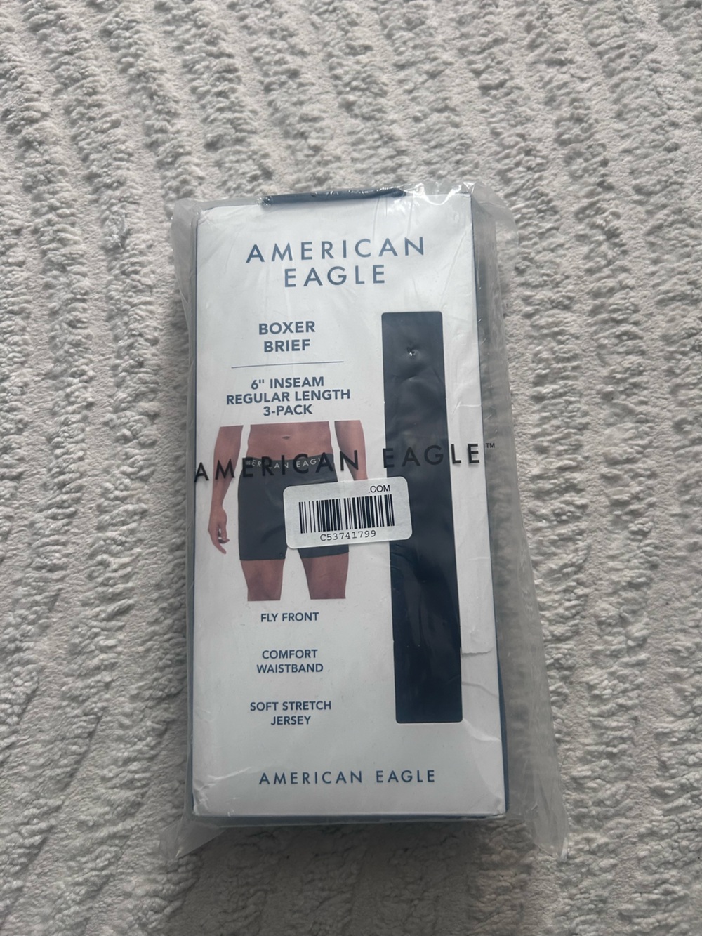 3-pack American Eagle Outfitters Men’s Black Boxer Briefs UNOPENED XXL